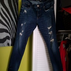 Express Jeans Distressed size 10S